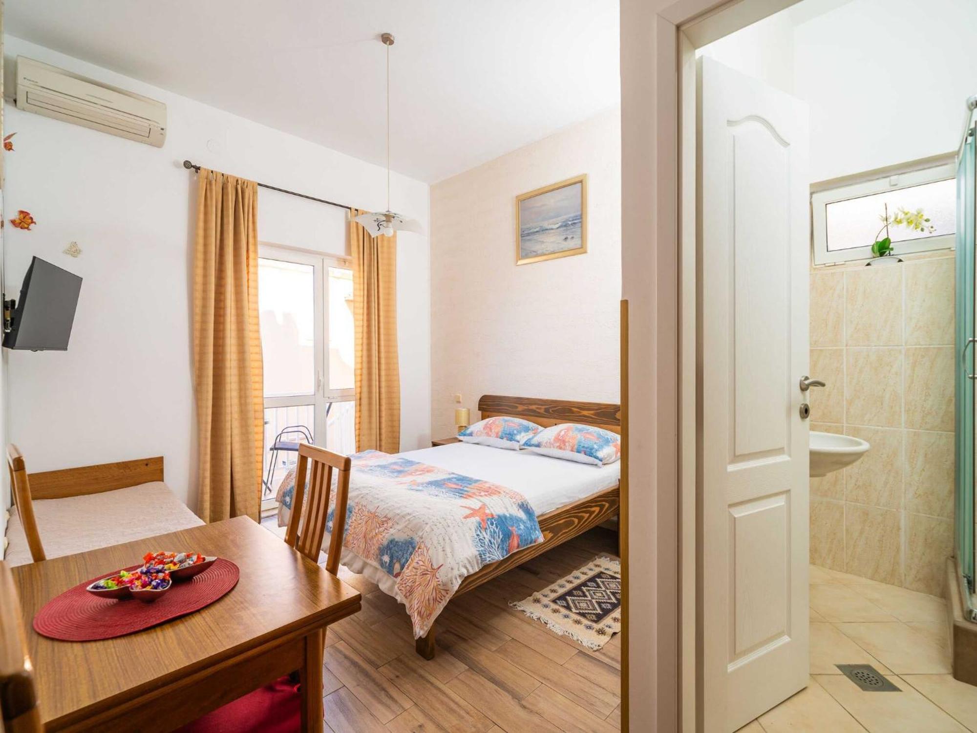 Apartments Senjo - Studio Apartment With Balcony With Side Sea View Apartman 4 察夫塔特 外观 照片