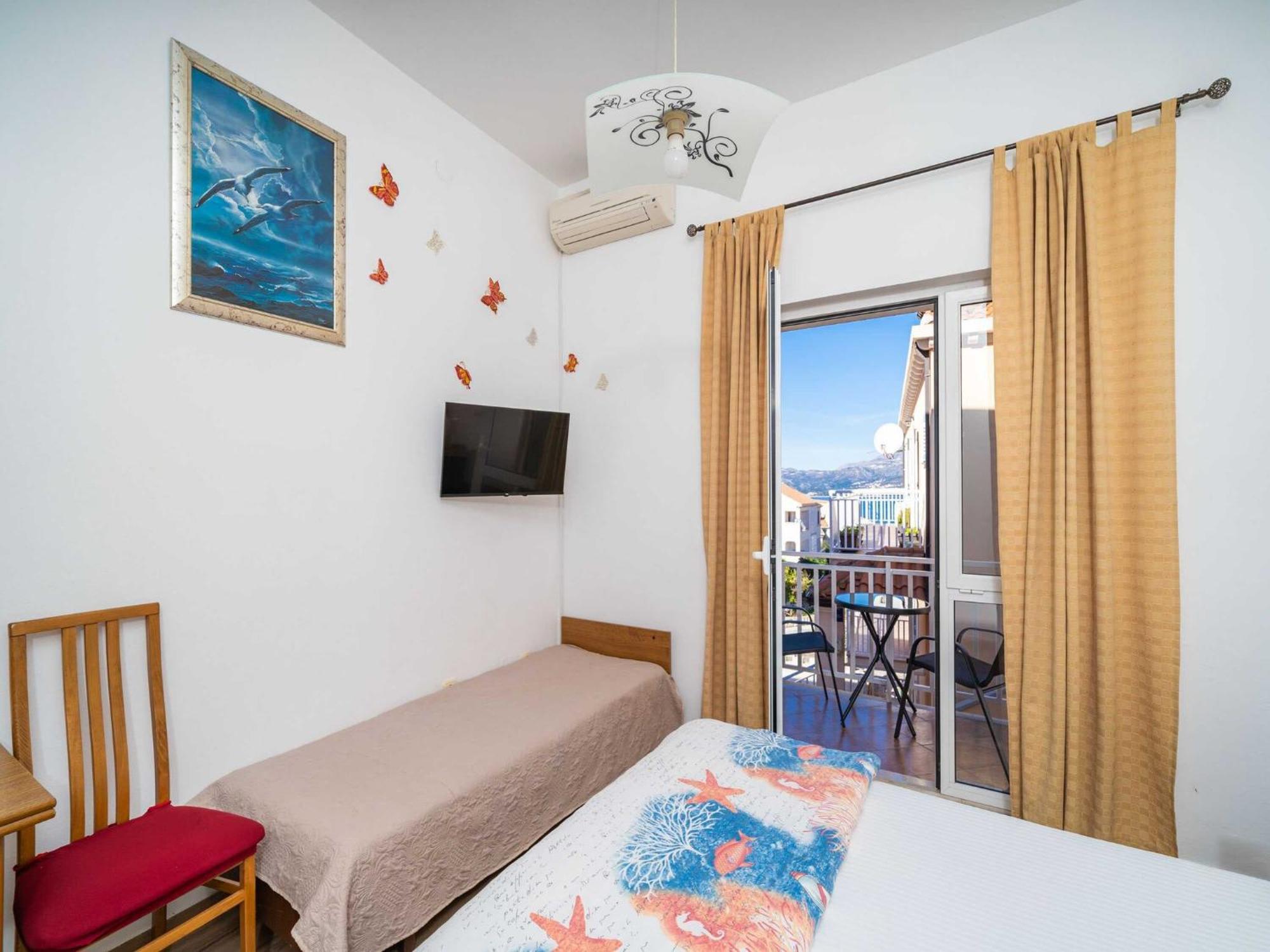 Apartments Senjo - Studio Apartment With Balcony With Side Sea View Apartman 4 察夫塔特 外观 照片