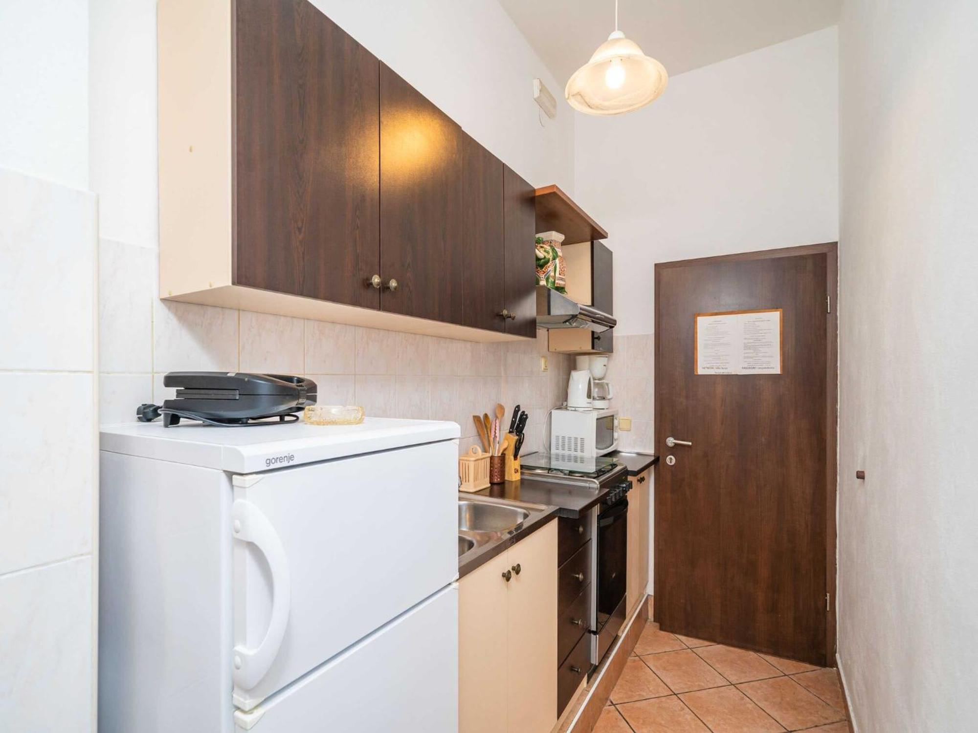 Apartments Senjo - Studio Apartment With Balcony With Side Sea View Apartman 4 察夫塔特 外观 照片